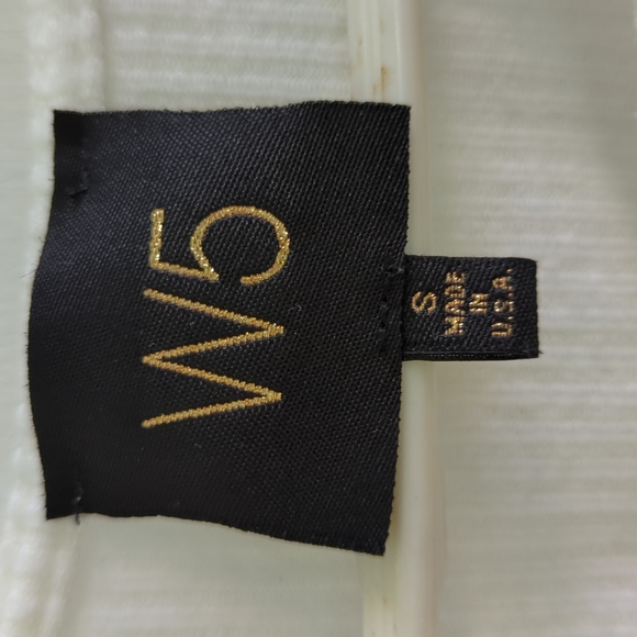 WD White Ribbed Shirt - Picture 4 of 7